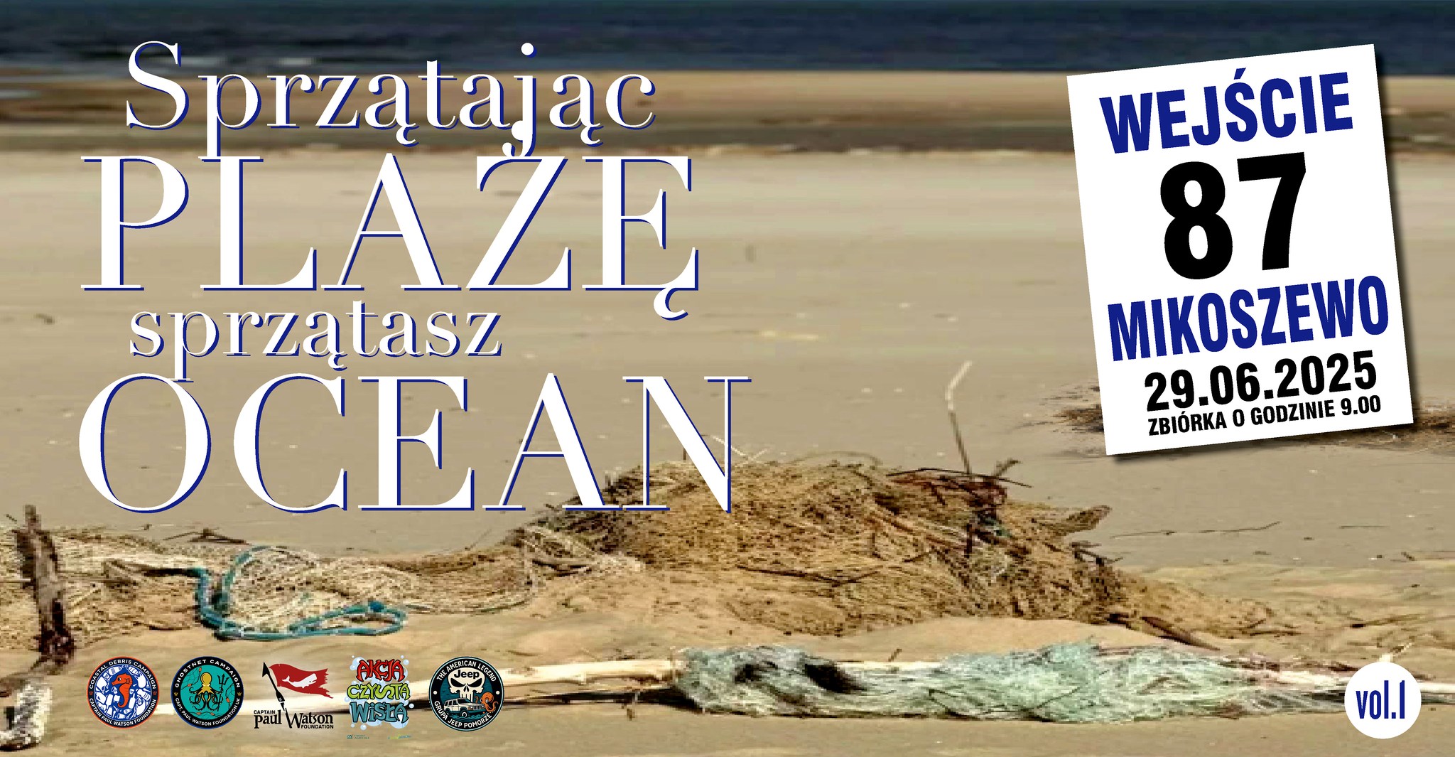 Sprzątając plaże, sprzątasz ocean!